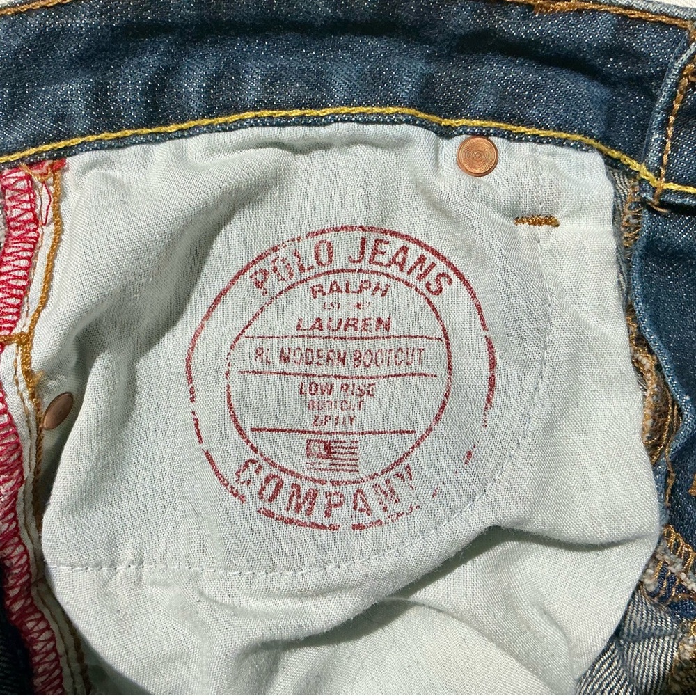 Ralph Lauren Blue Straight Leg Jeans